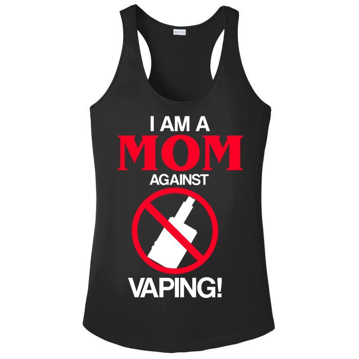 Moms Against Vaping Ladies PosiCharge Competitor Racerback Tank