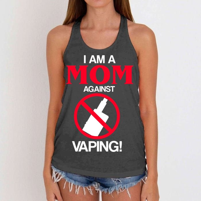 Moms Against Vaping Women's Knotted Racerback Tank