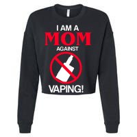 Moms Against Vaping Cropped Pullover Crew