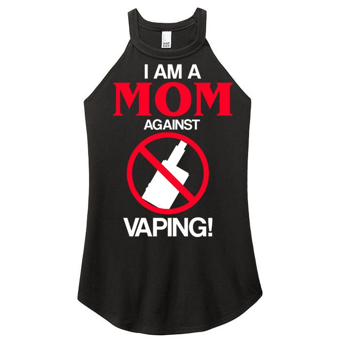 Moms Against Vaping Women's Perfect Tri Rocker Tank