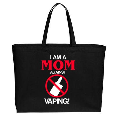 Moms Against Vaping Cotton Canvas Jumbo Tote