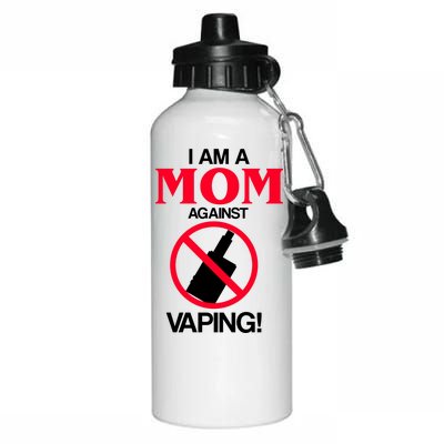 Moms Against Vaping Aluminum Water Bottle