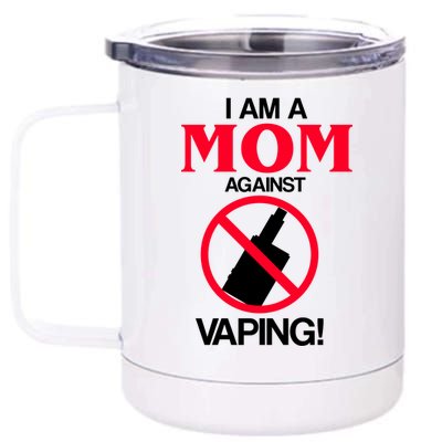 Moms Against Vaping 12 oz Stainless Steel Tumbler Cup