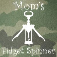 Mom's Fidget Spinner Wine Bottle Opener Legacy Tie Dye Trucker Hat