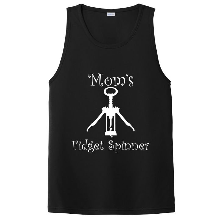 Mom's Fidget Spinner Wine Bottle Opener PosiCharge Competitor Tank