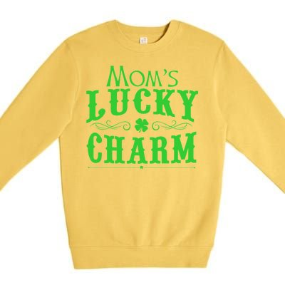 Mom's Lucky Charm Premium Crewneck Sweatshirt