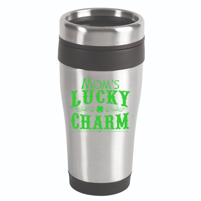 Mom's Lucky Charm 16oz Travel Tumbler