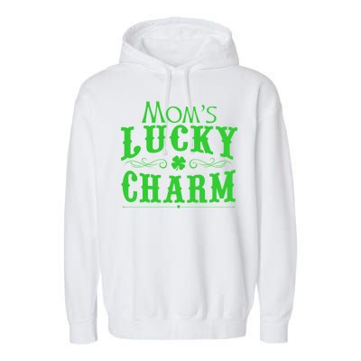 Mom's Lucky Charm Garment-Dyed Fleece Hoodie