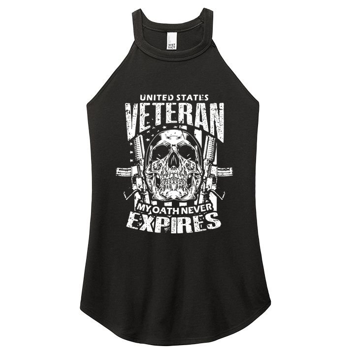 My Oath Never Expires Veteran Women's Perfect Tri Rocker Tank
