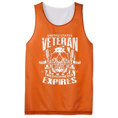 My Oath Never Expires Veteran Mesh Reversible Basketball Jersey Tank