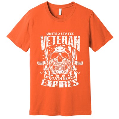 My Oath Never Expires Veteran Premium T-Shirt