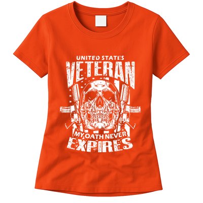 My Oath Never Expires Veteran Womens T-Shirt