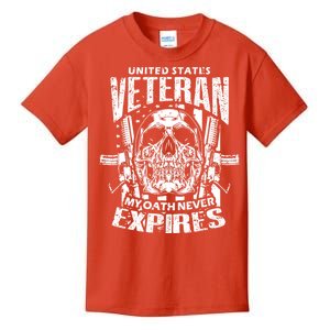 My Oath Never Expires Veteran Kids T-Shirt