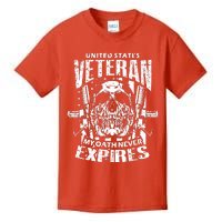 My Oath Never Expires Veteran Kids T-Shirt