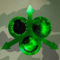 Mark Of Nurgle Green Galaxy Everything Must End Quote Legacy Tie Dye Trucker Hat