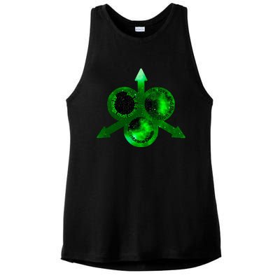 Mark Of Nurgle Green Galaxy Everything Must End Quote Ladies PosiCharge Tri-Blend Wicking Tank