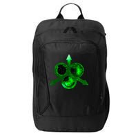 Mark Of Nurgle Green Galaxy Everything Must End Quote City Backpack
