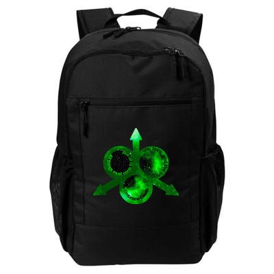 Mark Of Nurgle Green Galaxy Everything Must End Quote Backpack