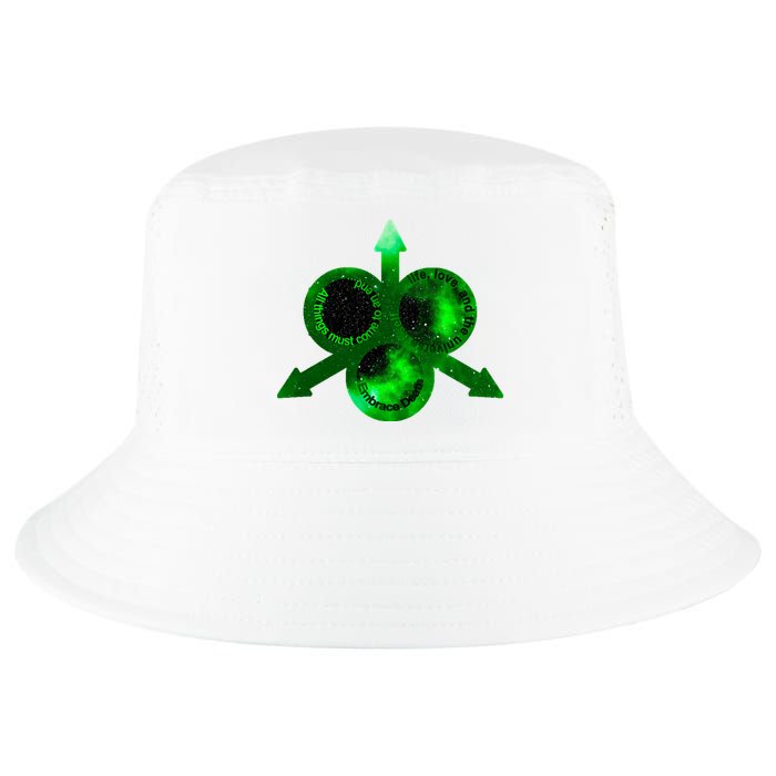 Mark Of Nurgle Green Galaxy Everything Must End Quote Cool Comfort Performance Bucket Hat