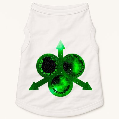 Mark Of Nurgle Green Galaxy Everything Must End Quote Doggie Tank