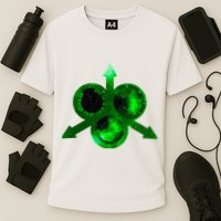 Mark Of Nurgle Green Galaxy Everything Must End Quote Performance Shirt