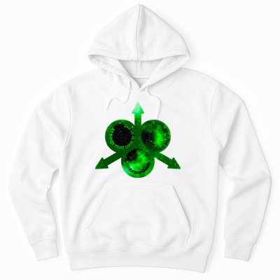 Mark Of Nurgle Green Galaxy Everything Must End Quote Hoodie