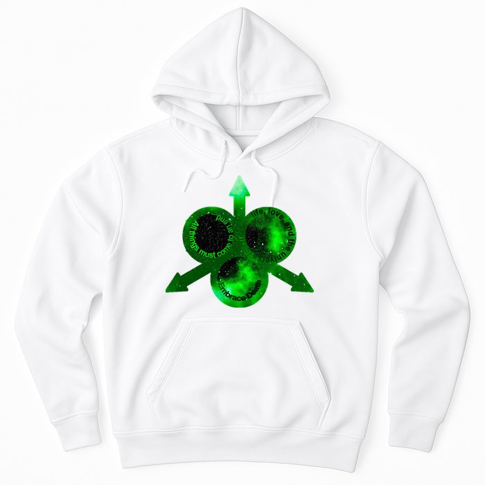 Mark Of Nurgle Green Galaxy Everything Must End Quote Hoodie