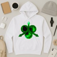 Mark Of Nurgle Green Galaxy Everything Must End Quote Hoodie