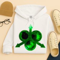 Mark Of Nurgle Green Galaxy Everything Must End Quote Hoodie