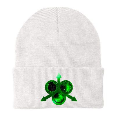 Mark Of Nurgle Green Galaxy Everything Must End Quote Beanie