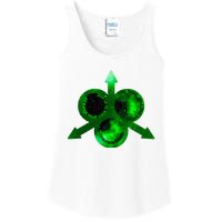 Mark Of Nurgle Green Galaxy Everything Must End Quote Ladies Essential Tank