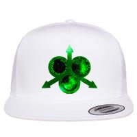 Mark Of Nurgle Green Galaxy Everything Must End Quote Flat Bill Trucker Hat