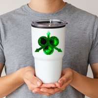 Mark Of Nurgle Green Galaxy Everything Must End Quote Tumbler