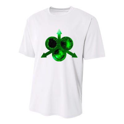 Mark Of Nurgle Green Galaxy Everything Must End Quote Youth Performance Sprint T-Shirt