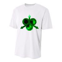 Mark Of Nurgle Green Galaxy Everything Must End Quote Youth Performance Sprint T-Shirt
