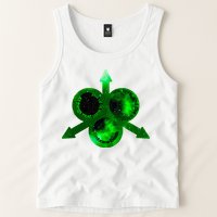 Mark Of Nurgle Green Galaxy Everything Must End Quote Tank Top