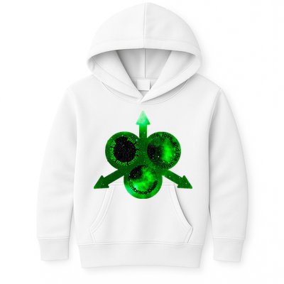 Mark Of Nurgle Green Galaxy Everything Must End Quote Kids Hoodie