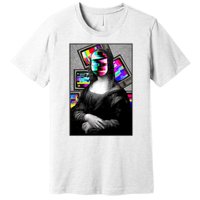 Mona Lisa Glitch Premium T-Shirt