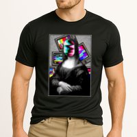 Mona Lisa Glitch Cooling Performance Crew T-Shirt