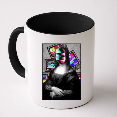 Mona Lisa Glitch Mug