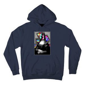 Mona Lisa Glitch Tall Hoodie