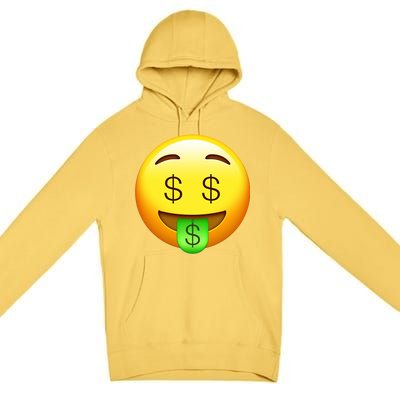 Money Emoji Premium Pullover Hoodie