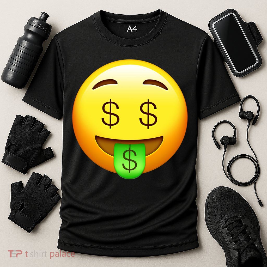 Money Emoji Performance Shirt
