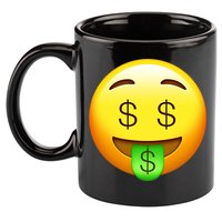 Money Emoji 11oz C Handle Ceramic Mug