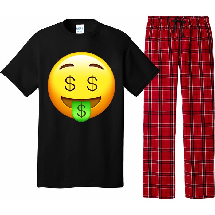 Money Emoji Pajama Set