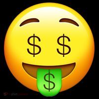 Money Emoji 16 in Basic Backpack