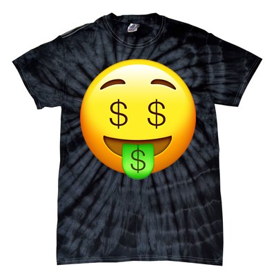 Money Emoji Tie-Dye T-Shirt