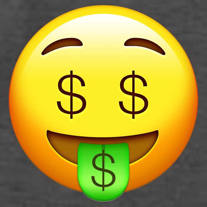 Money Emoji Vector Backpack