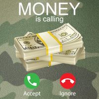 Money Is Calling Legacy Tie Dye Trucker Hat