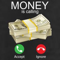 Money Is Calling Cool Comfort Performance Bucket Hat